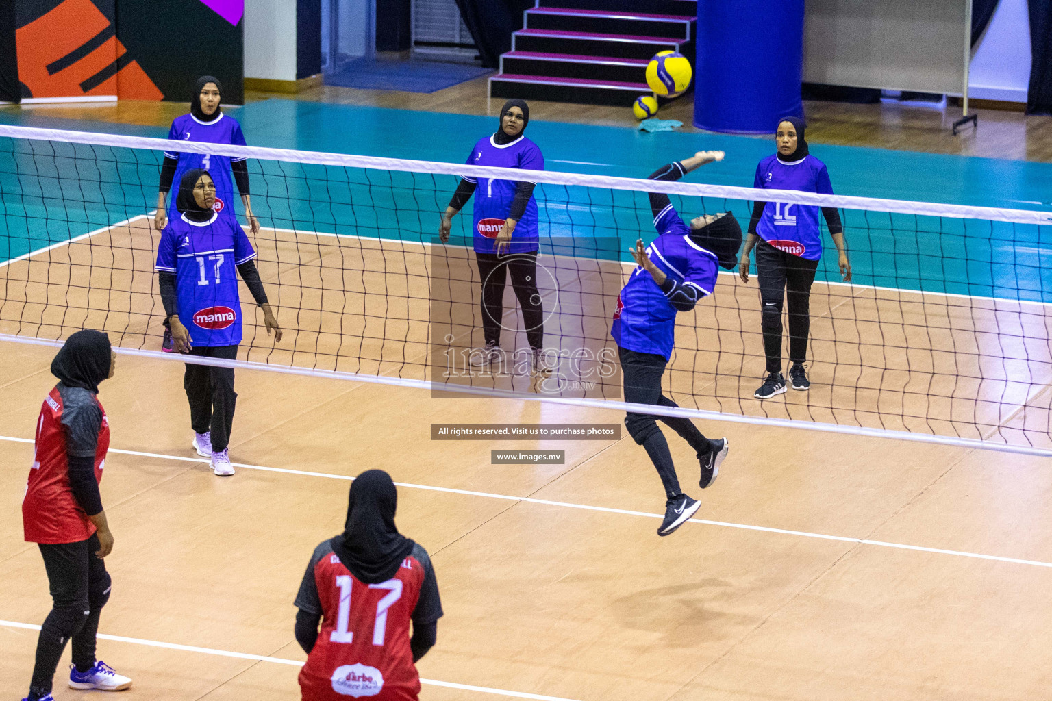 Volleyball Association Cup 2022-Women's Division-Match Day 1 was held in Male', Maldives on Tuesday, 24th May 2022.  Photos By: Ismail Thoriq / images.mv