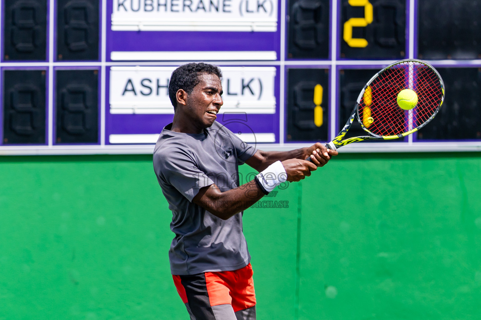 Day 9 of ATF Maldives Junior Open Tennis was held in Male' Tennis Court, Male', Maldives on Friday, 20th December 2024. Photos: Nausham Waheed/ images.mv