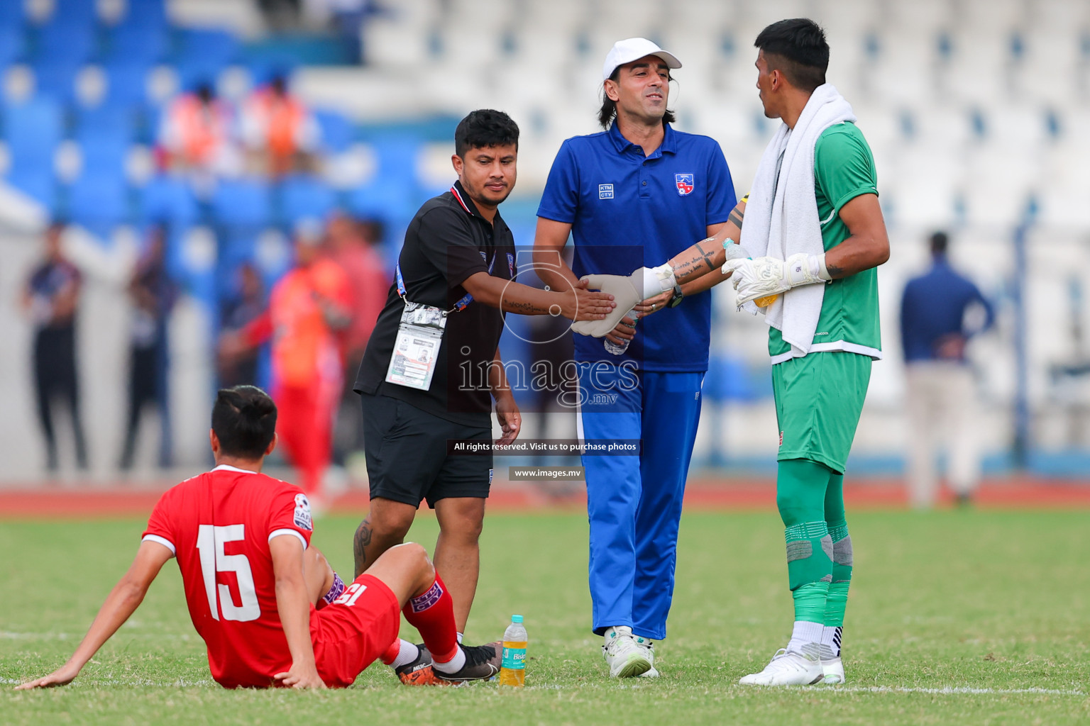 Nepal vs Pakistan in SAFF Championship 2023 held in Sree Kanteerava Stadium, Bengaluru, India, on Tuesday, 27th June 2023. Photos: Nausham Waheed, Hassan Simah / images.mv