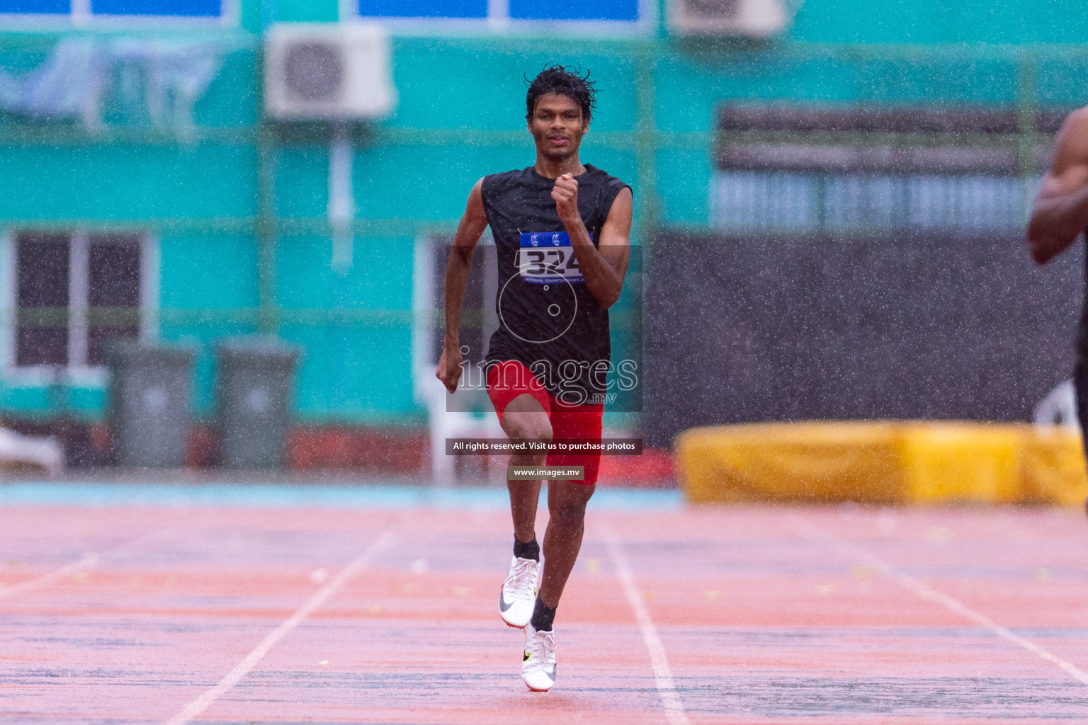 Day 2 of National Athletics Championship 2023 was held in Ekuveni Track at Male', Maldives on Friday, 24th November 2023. Photos: Nausham Waheed / images.mv