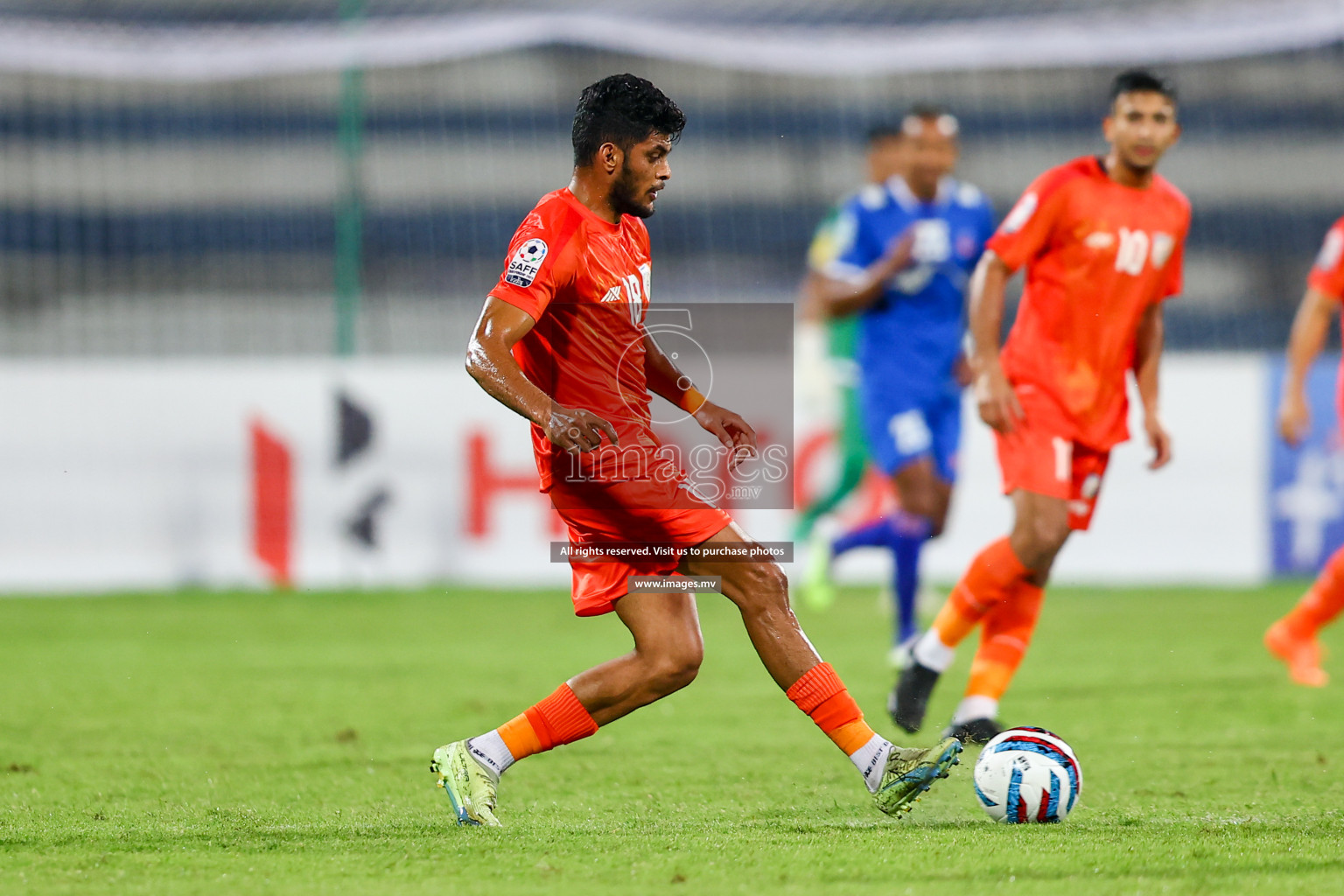 Nepal vs India in SAFF Championship 2023 held in Sree Kanteerava Stadium, Bengaluru, India, on Saturday, 24th June 2023. Photos: Nausham Waheed, Hassan Simah / images.mv