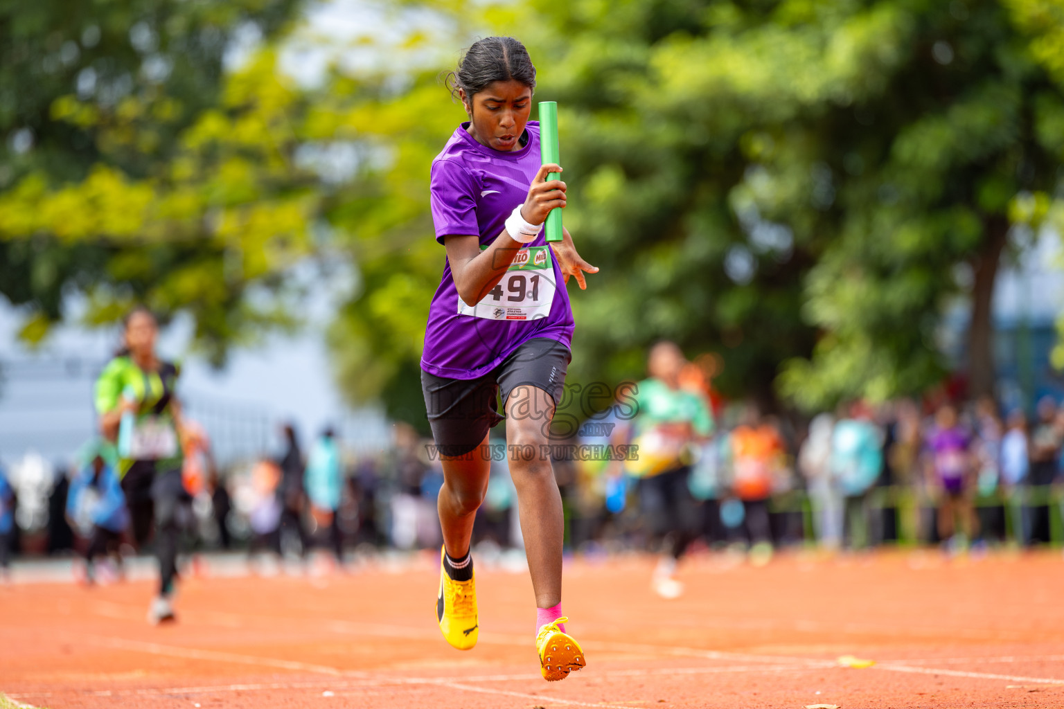 Day 6 of Inter-school Athletics Championship 2025 held in Ekuveni Synthetic Track, Male', Maldives on Sunday, 12th October 2025. Photos by: Ismail Thoriq / Images.mv