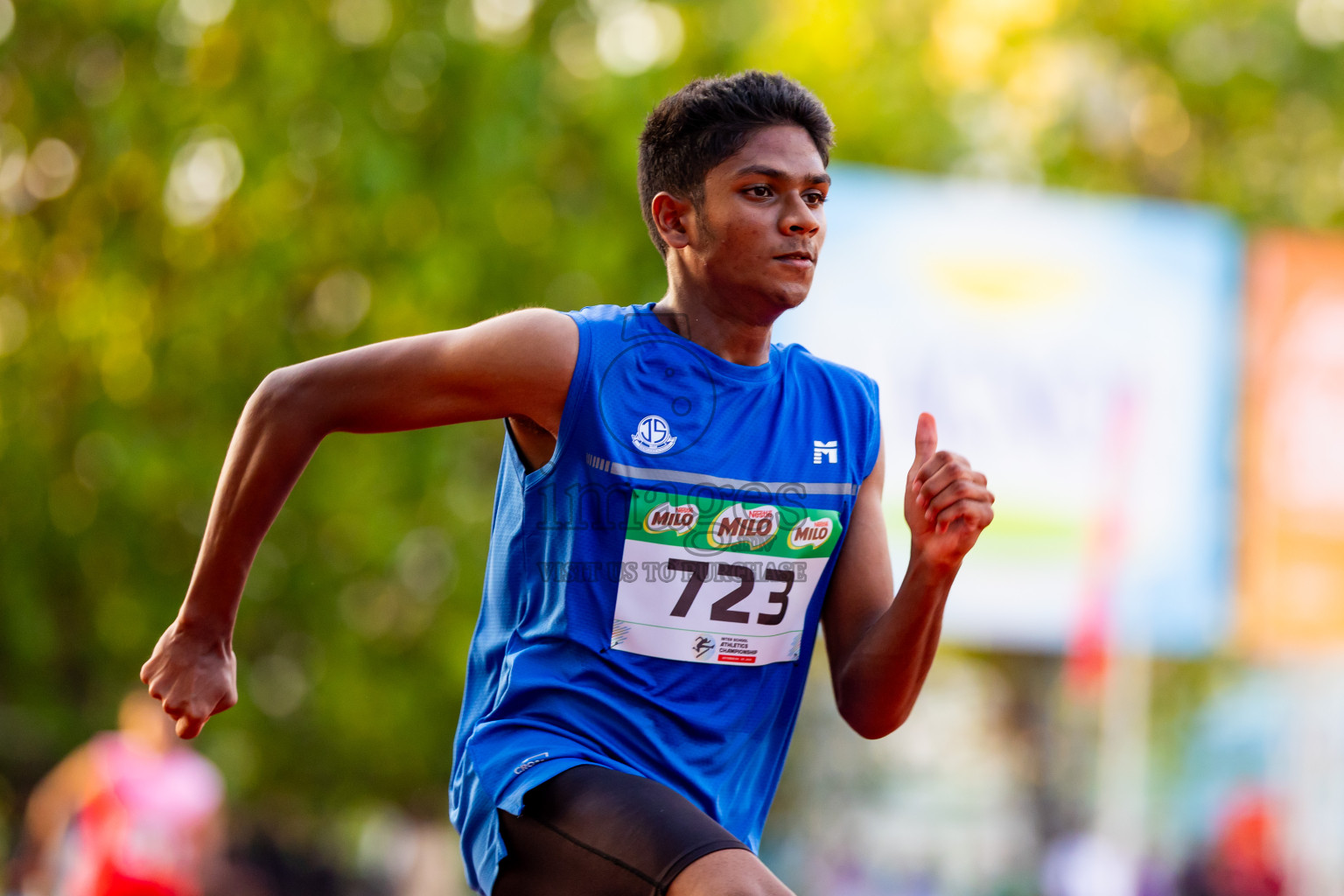 Day 1 of Inter-school Athletics Championship 2025 held in Ekuveni Synthetic Track, Male', Maldives on Monday, 06th October 2025. Photos by: Nausham Waheed / Images.mv