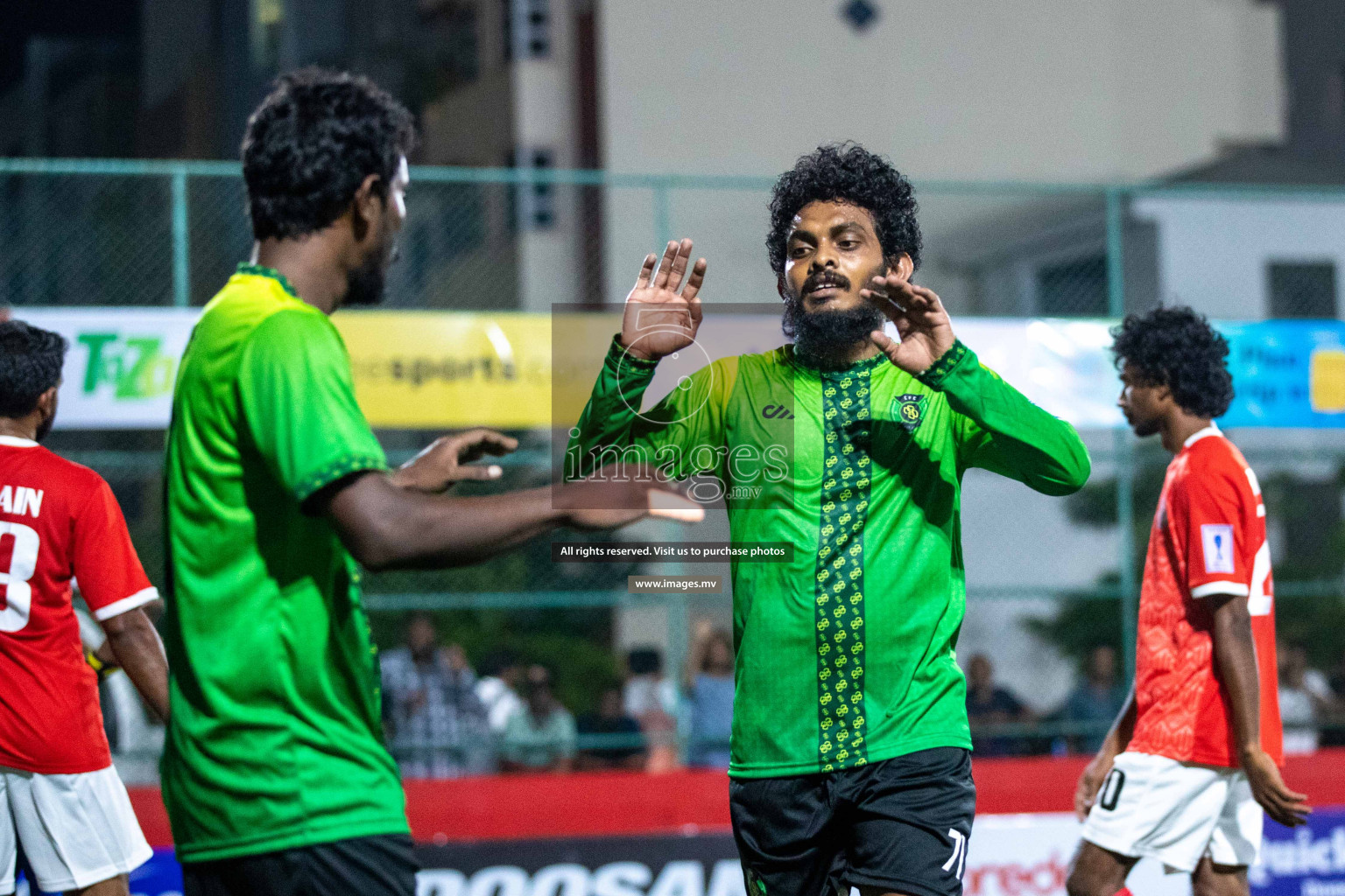 HA. Ihavandhoo vs HA. Vashafaru in Golden Futsal Challenge 2023 on 05 February 2023 in Hulhumale, Male, Maldives