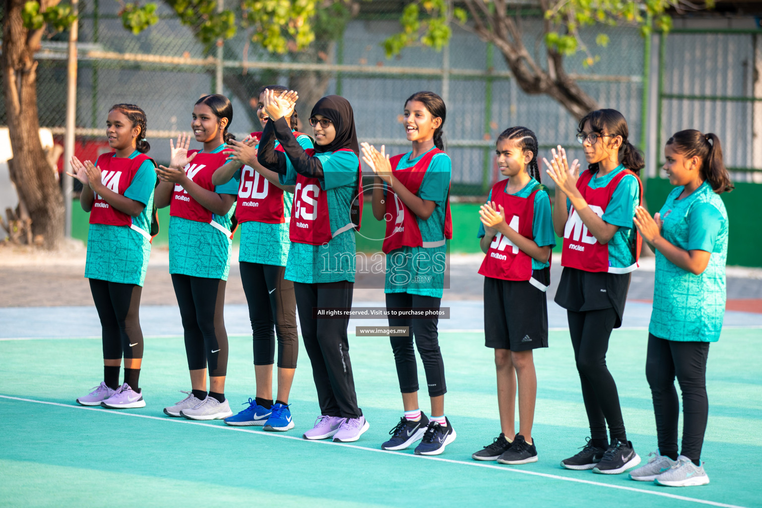 Day 7 of Junior Netball Championship 2022 on 11th March 2022 held in Male', Maldives. Photos by Nausham Waheed & Hassan Simah