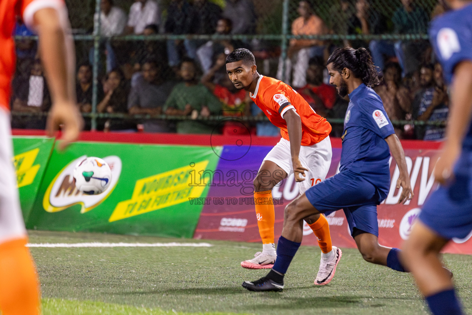 Club Immigration vs Dhiraagu
 in Club Maldives Cup 2024 held in Rehendi Futsal Ground, Hulhumale', Maldives on Tuesday, 24th September 2024. 
Photos: Hassan Simah / images.mv