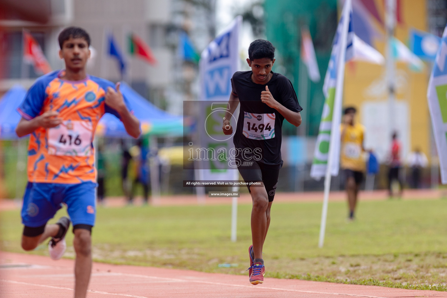 Day two of Inter School Athletics Championship 2023 was held at Hulhumale' Running Track at Hulhumale', Maldives on Sunday, 15th May 2023. Photos: Shuu/ Images.mv