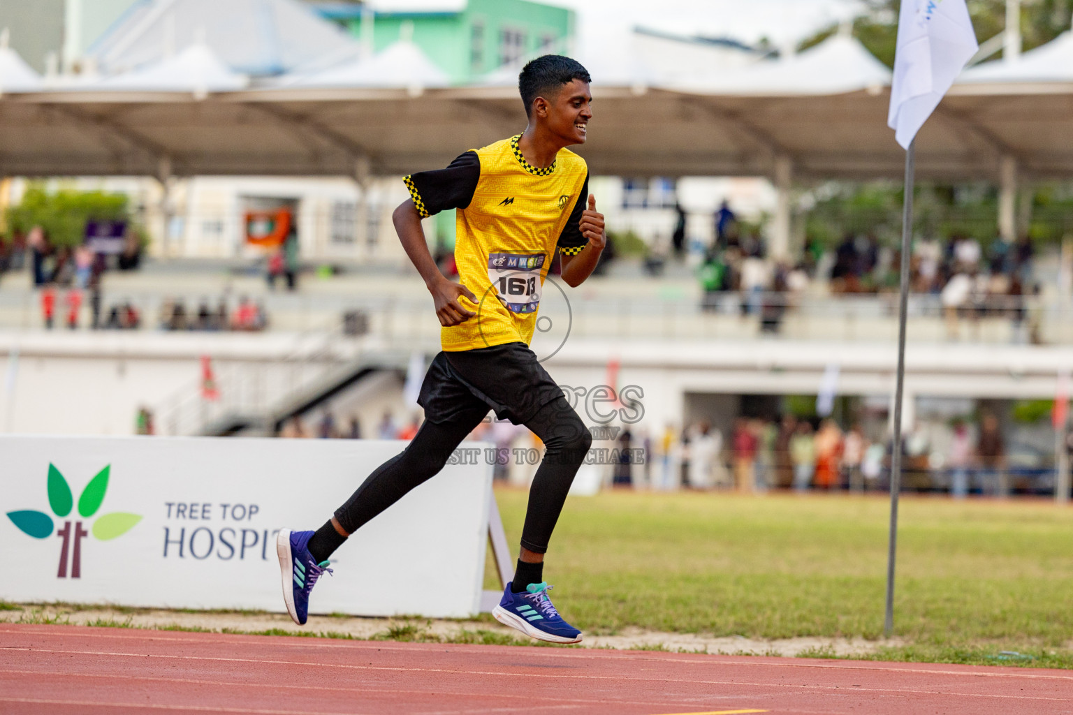 Day 2 of MWSC Interschool Athletics Championships 2024 held in Hulhumale Running Track, Hulhumale, Maldives on Sunday, 10th November 2024. 
Photos by: Hassan Simah / Images.mv