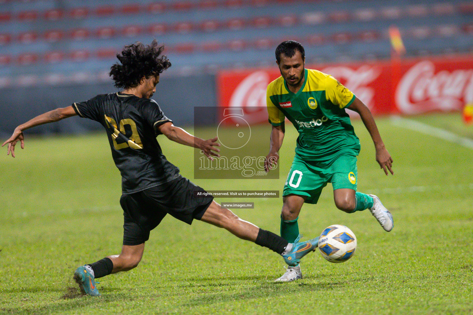 President's Cup 2023 Final - Maziya Sports & Recreation vs Club Eagles, held in National Football Stadium, Male', Maldives  Photos: Mohamed Mahfooz Moosa and Nausham Waheed/ Images.mv