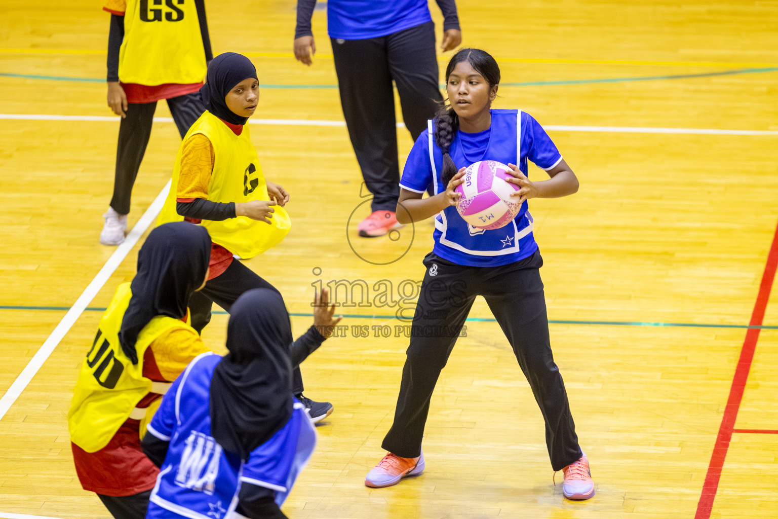 Day 13 of 26th Inter-School Netball Tournament 2025 was held in Social Center Indoor Hall on Saturday, 1st November 2025. Photos: Ismail Thoriq / images.mv