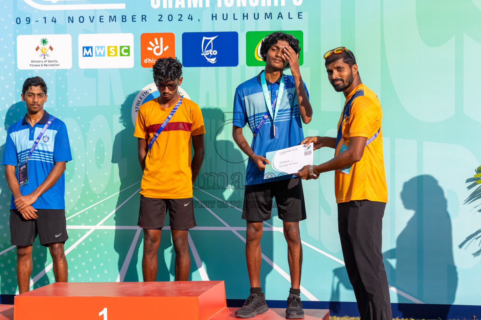 MWSC Interschool Athletics Championships 2024 - Day 3
Day 3 of MWSC Interschool Athletics Championships 2024 held in Hulhumale Running Track, Hulhumale, Maldives on Monday, 11th November 2024. Photos by: Ismail Thoriq / Images.mv