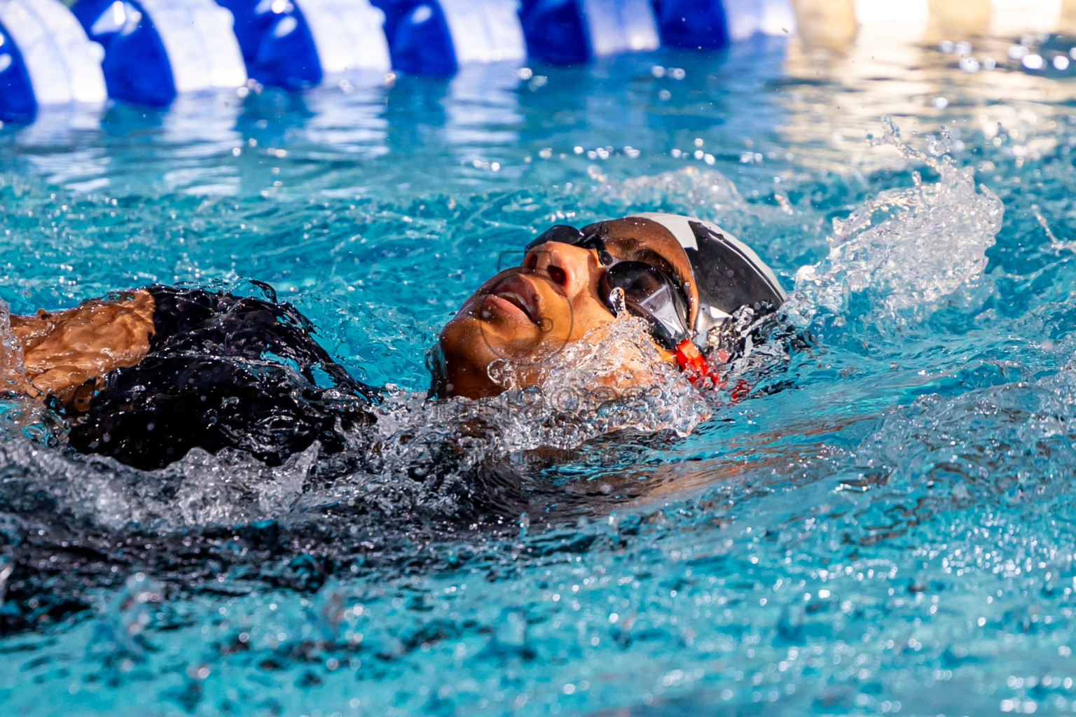 Day 1 of National Swimming Championship 2024 held in Hulhumale', Maldives on Friday, 13th December 2024. Photos: Nausham Waheed / images.mv