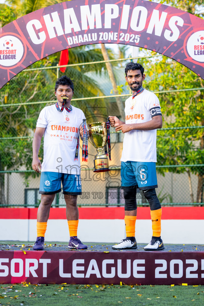 Final of Resort League 2025 (Dhaalu Zone) was held on Saturday, 24th May 2025 in Niyama Private island, Dhaalu Atoll, Maldives. Photos: Nausham Waheed / images.mv