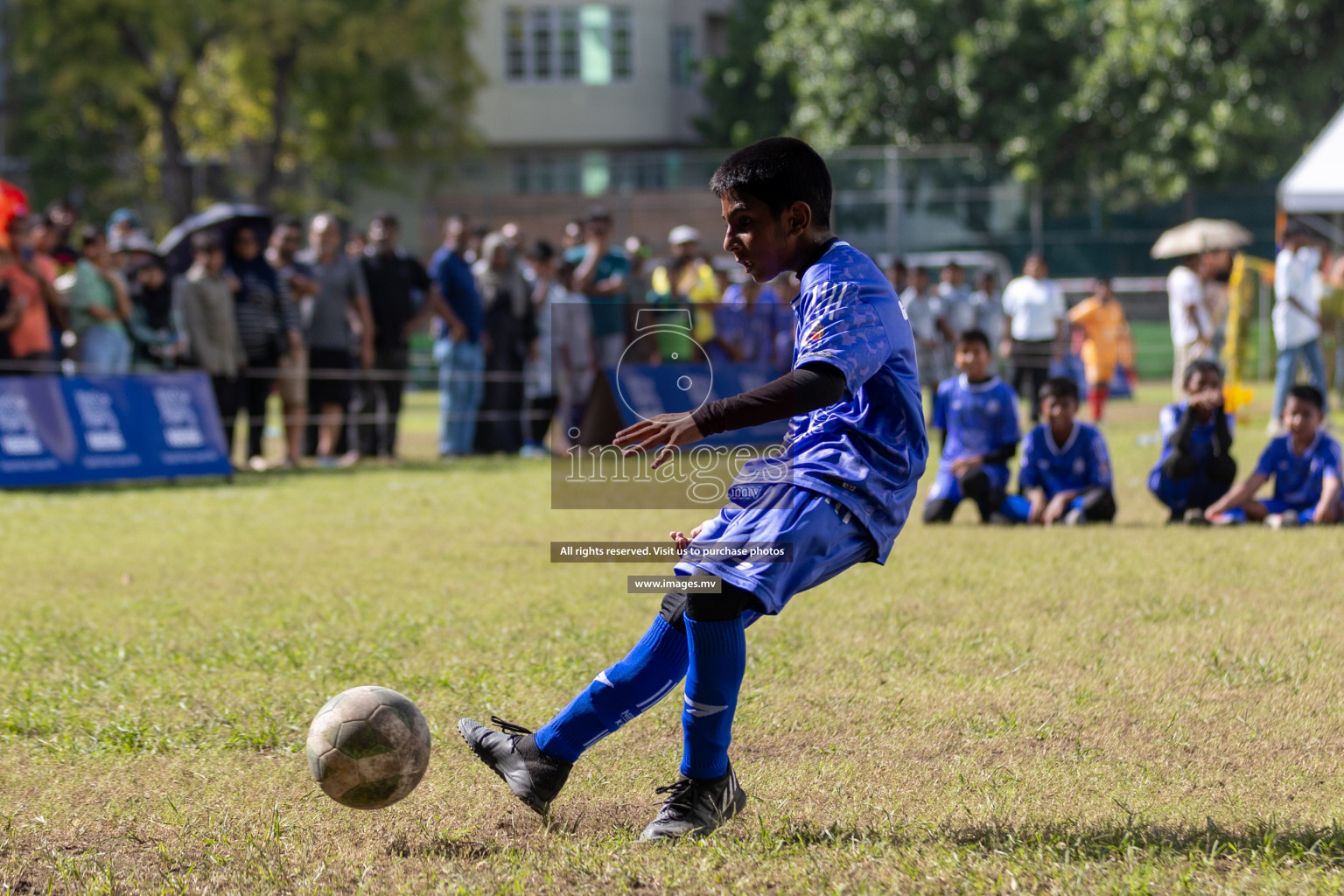 Day 4 of Nestle Kids Football Fiesta, held in Henveyru Football Stadium, Male', Maldives on Saturday, 14th October 2023
Photos: Mohamed Mahfooz Moosa, Hassan Simah / images.mv