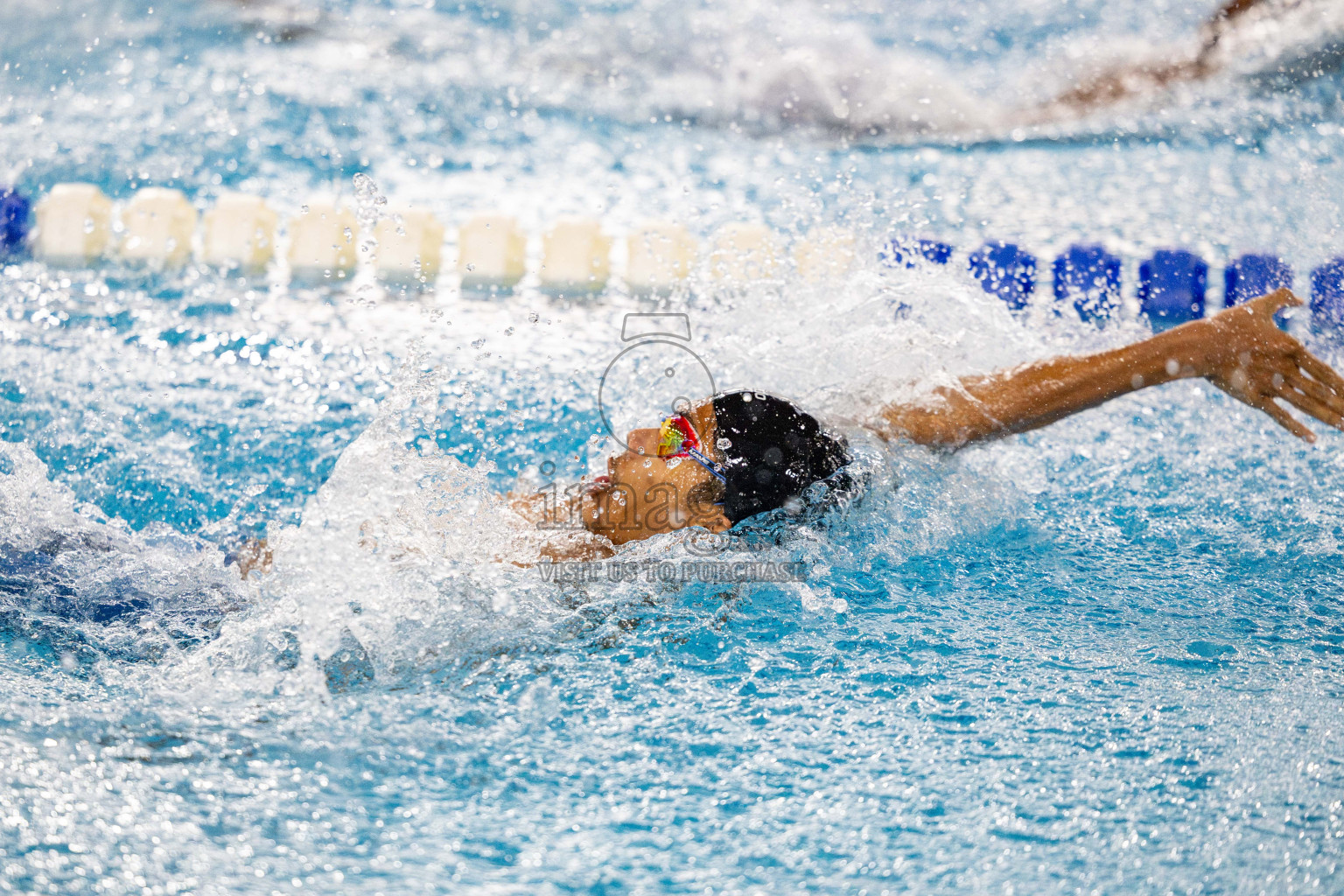 Day 4 of National Swimming Competition 2024 held in Hulhumale', Maldives on Monday, 16th December 2024. 
Photos: Hassan Simah / images.mv