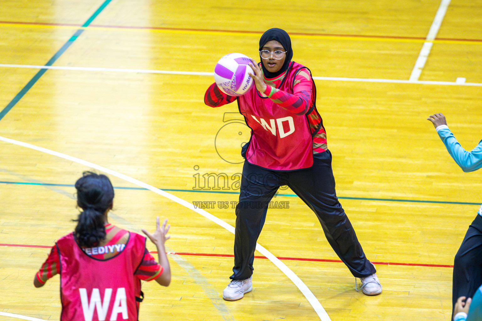 Day 10 of 26th Inter-School Netball Tournament 2025 was held in Social Center Indoor Hall on Tuesday, 28th October 2025. Photos: Ismail Thoriq / images.mv