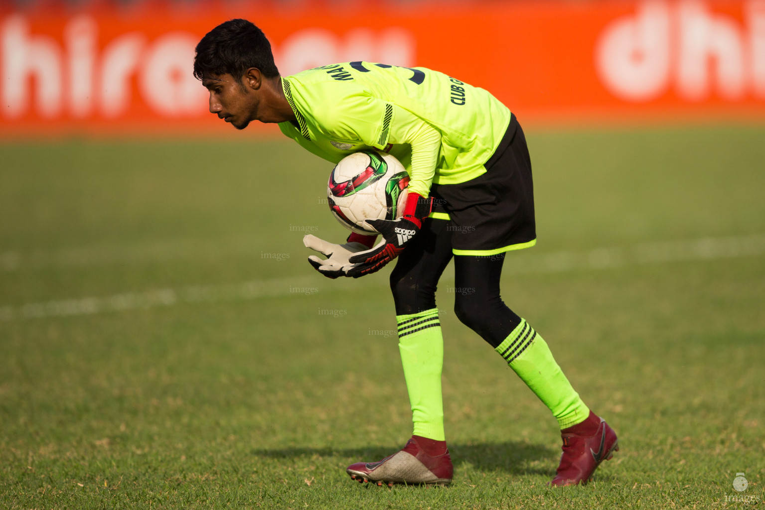 FAM Youth Championship 2019 - TC Sports Club vs Club Green Streets in Male, Maldives, Saturday February 16th, 2019. (Images.mv Photo/Suadh Abdul Sattar)