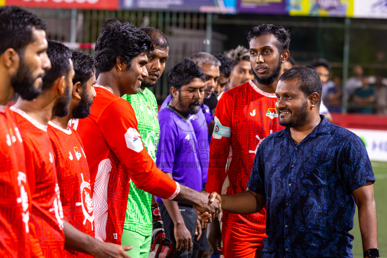 HA Ihavandhoo vs HA Maarandhoo in Day 9 of Golden Futsal Challenge 2024 was held on Tuesday, 23rd January 2024, in Hulhumale', Maldives
Photos: Ismail Thoriq / images.mv