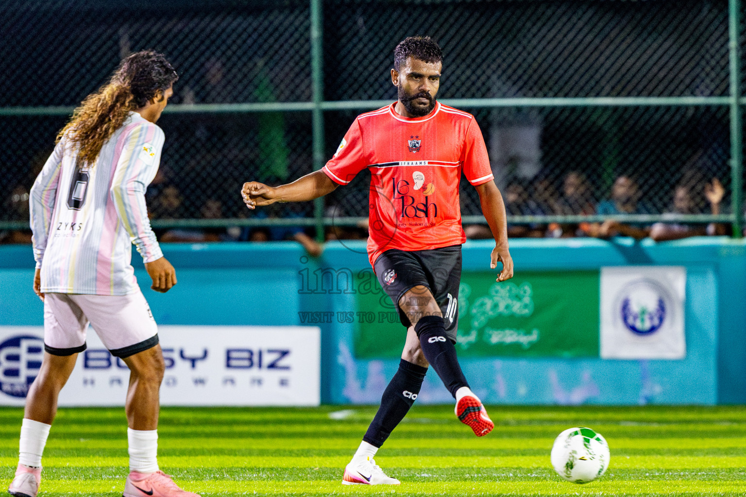 Ifhaams vs J Kovi Goani in Day 1 of Laamehi Dhiggaru Ekuveri Futsal Challenge 2025 was held on Thursday, 24th July 2025, at Dhiggaru Futsal Ground, Dhiggaru, Maldives Photos: Nausham Waheed / images.mv