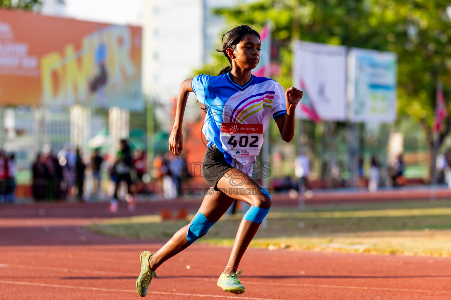 Day 1 of Inter-school Athletics Championship 2025 held in Ekuveni Synthetic Track, Male', Maldives on Monday, 06th October 2025. Photos by: Nausham Waheed / Images.mv