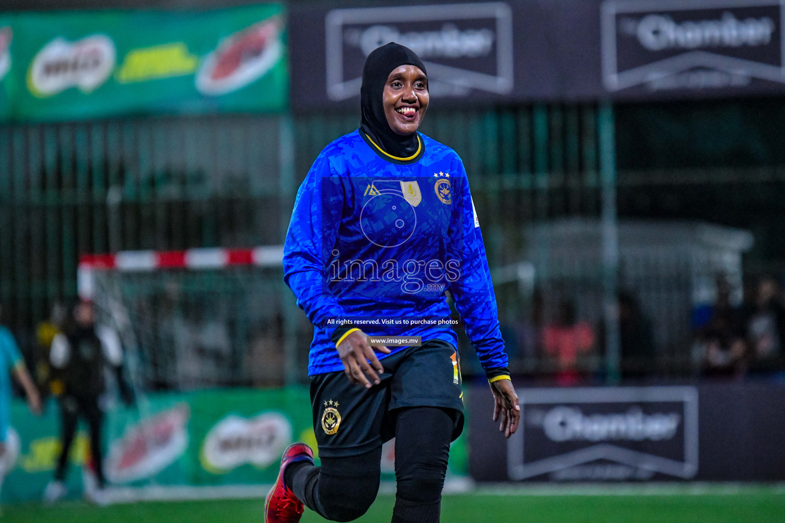 MPL vs WAMCO in Eighteen Thirty Women's Futsal Fiesta 2022 was held in Hulhumale', Maldives on Saturday, 8th October 2022. Photos: Nausham Waheed / images.mv