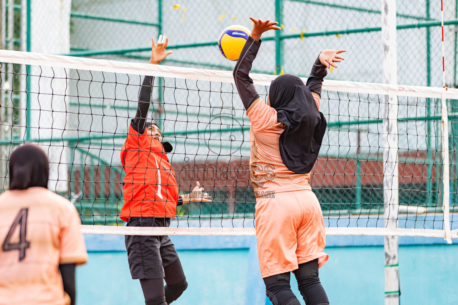Milo National Junior Volleyball Championship 2025 Day 1 was held on Saturday, 22nd November 2025 at Ekuveni Turf Court Male', Maldives. Photos: Areef Adam / images.mv