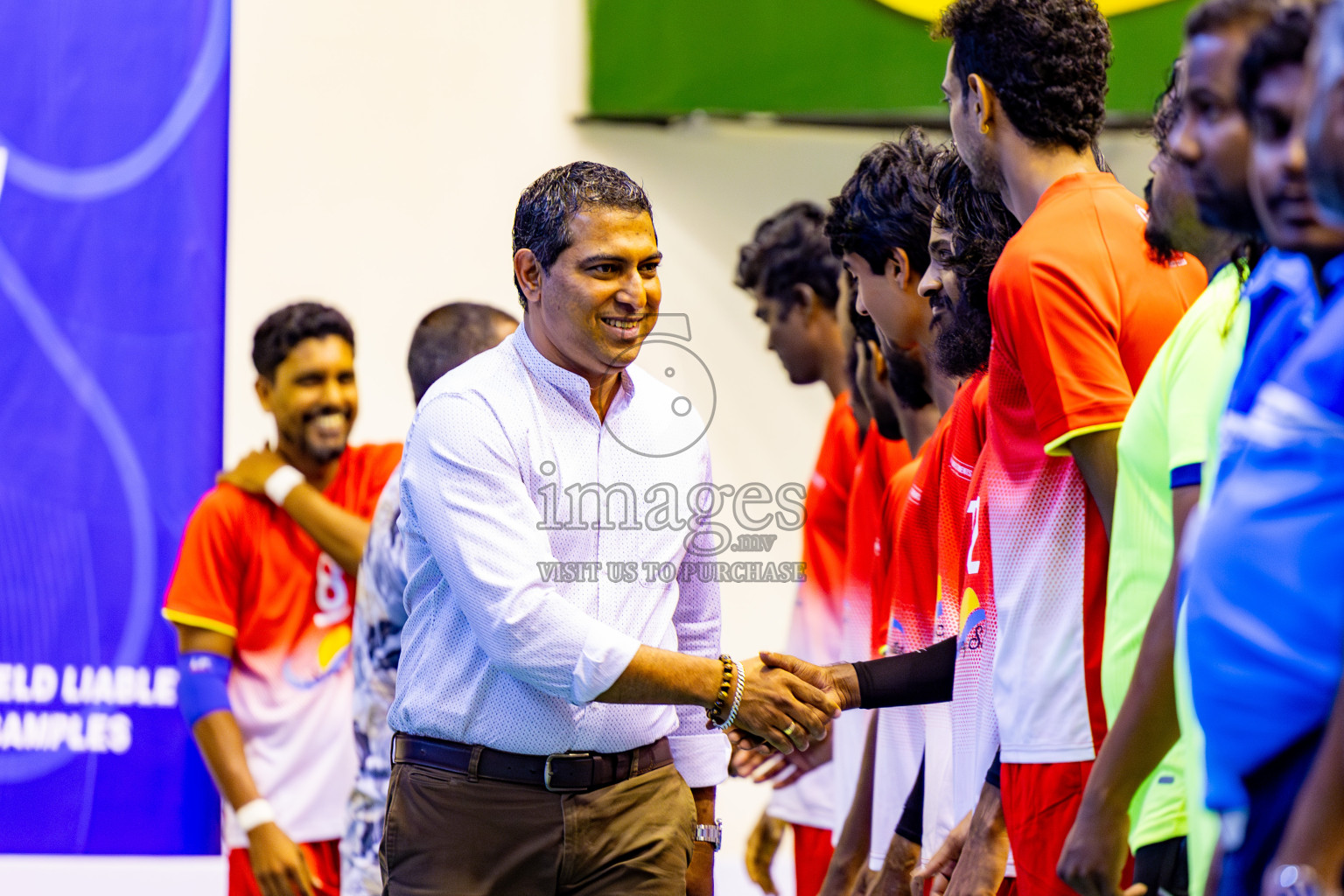 Day 1 of MILO VAM Cup 2024 Men's Division was held in Social Center Indoor Hall on Monday, 28th October 2024. Photos: Nausham Waheed / images.mv