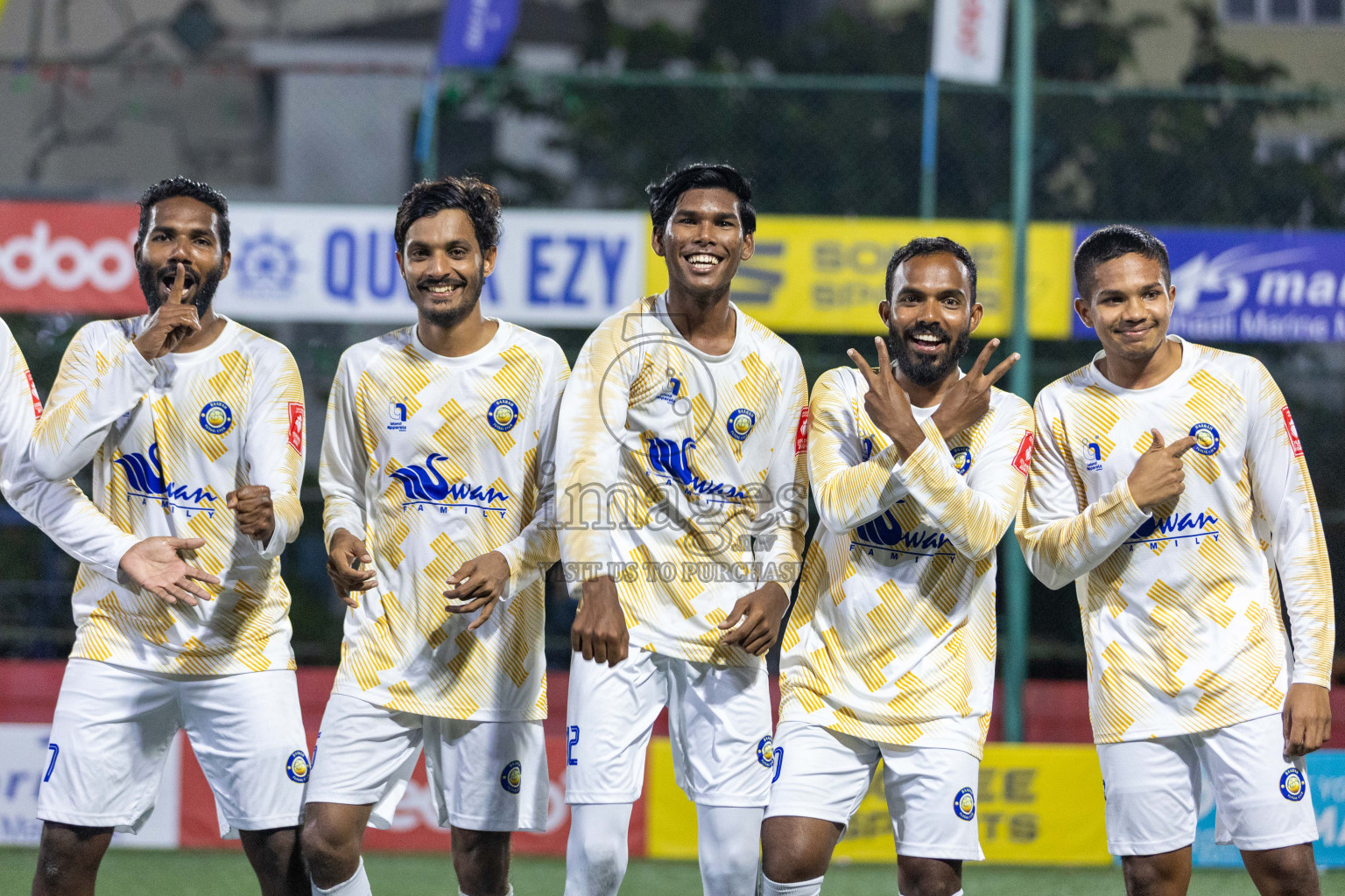 HA Vashafaru VS HA Baarah in Day 13 of Golden Futsal Challenge 2024 was held on Saturday, 27th January 2024, in Hulhumale', Maldives Photos: Nausham Waheed / images.mv