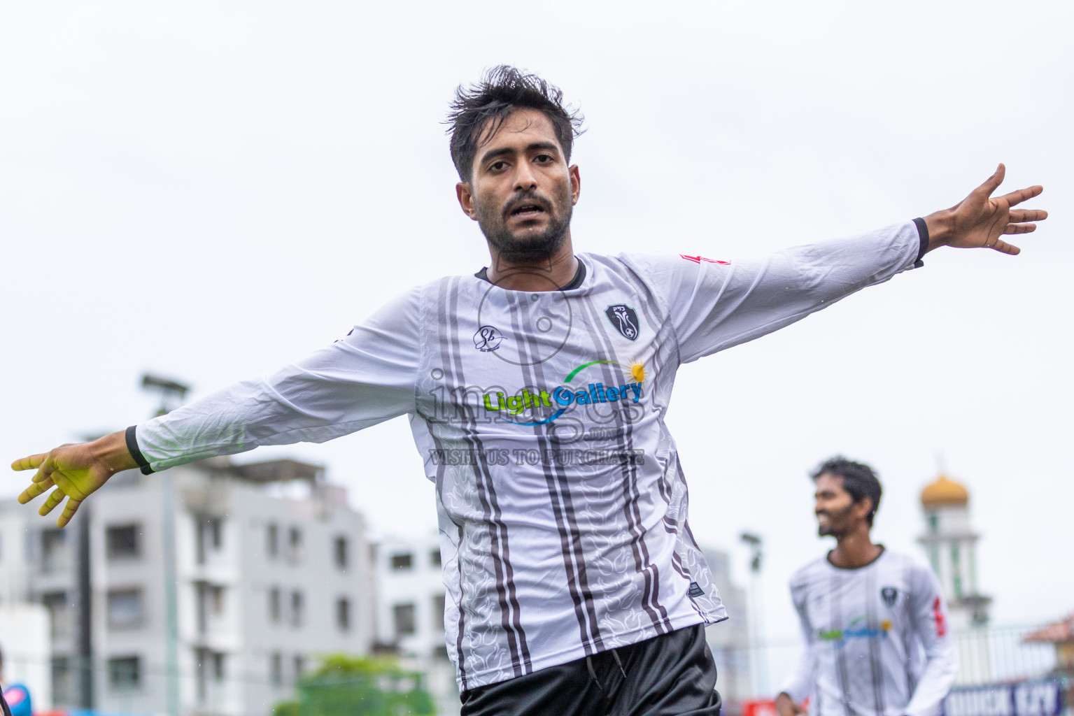N. Miladhoo vs N.Velidhoo in Day 21 of Golden Futsal Challenge 2025 was held on Saturday , 25 January 2025, in Hulhumale', Maldives. Photos: Shuu Abdul Sattar, / images.mv