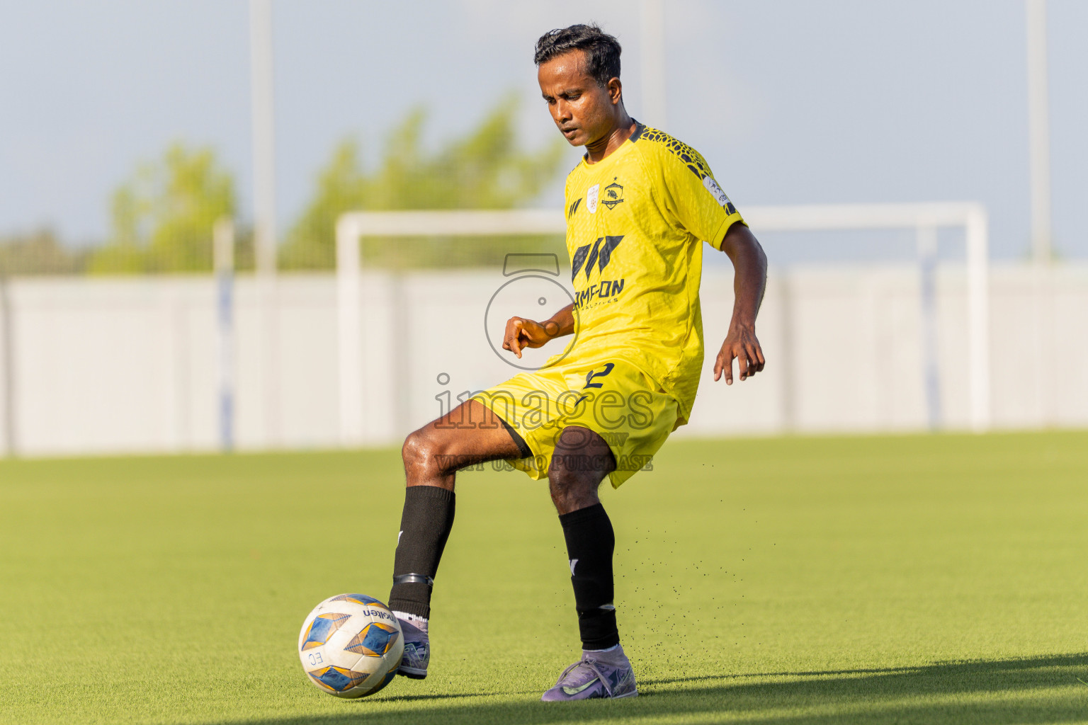 Semi Finals Match 02 Huss Songun FT VS Velaa Sports Club in Day 8 of Eydhafushi Cup 2025 held in Eydhafushi Football Stadium at B. Eydhafushi, Maldives on Saturday, 13th September 2025. Photos: Arif Rasheed / images.mv