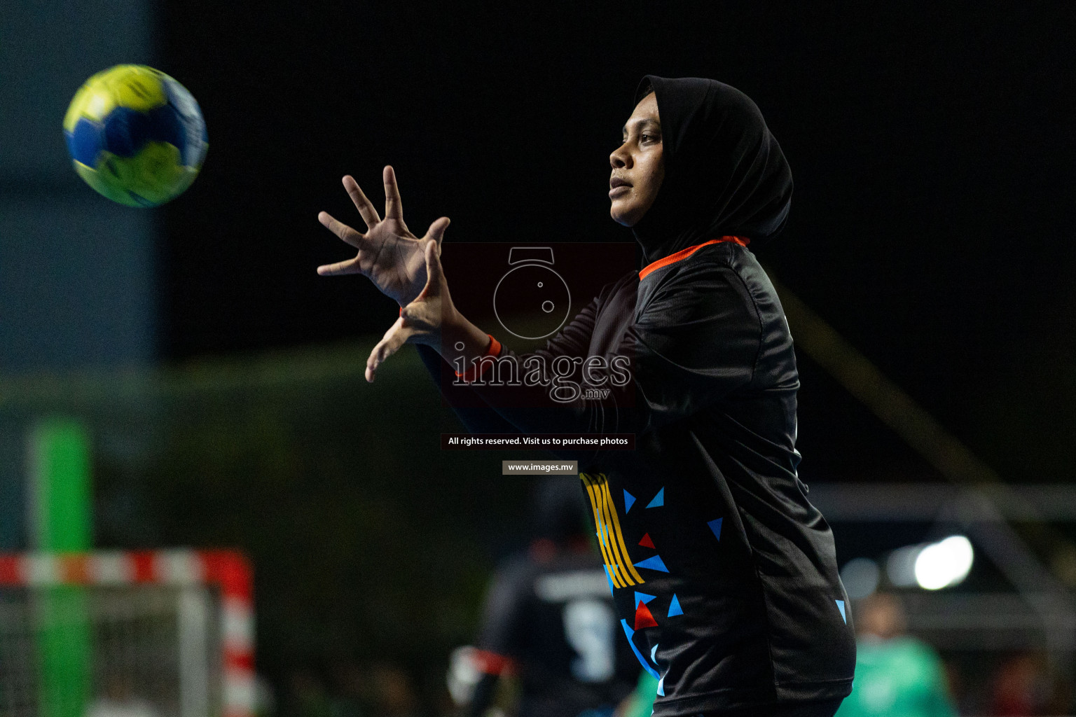 Day 1 of 7th Inter-Office/Company Handball Tournament 2023, held in Handball ground, Male', Maldives on Friday, 16th September 2023 Photos: Nausham Waheed/ Images.mv