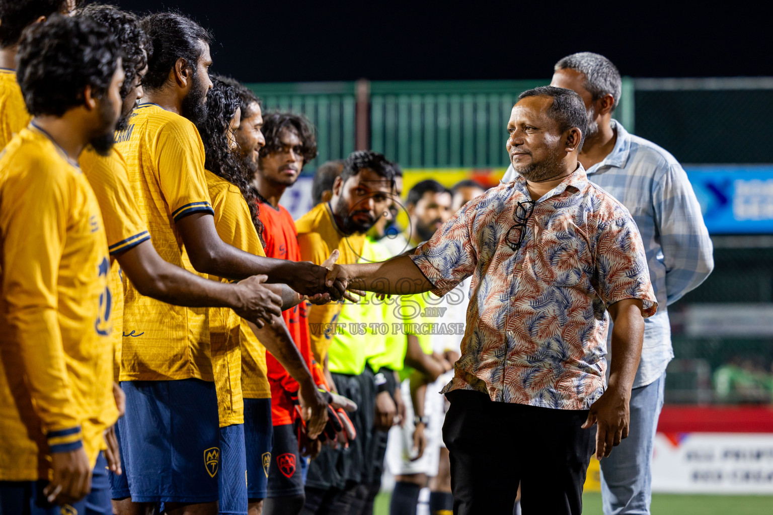 Mahchangoalhi vs Maafannu in zone round on Day 31 of Golden Futsal Challenge 2025 was held on Tuesday , 4th February 2025, in Hulhumale', Maldives. Photos: Nausham Waheed / images.mv