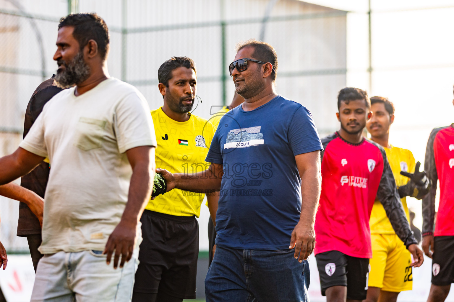 Young Stars vs UNF in Day 16 of BG Futsal Challenge 2024 was held on Wednesday , 27th March 2024, in Male', Maldives Photos: Nausham Waheed / images.mv