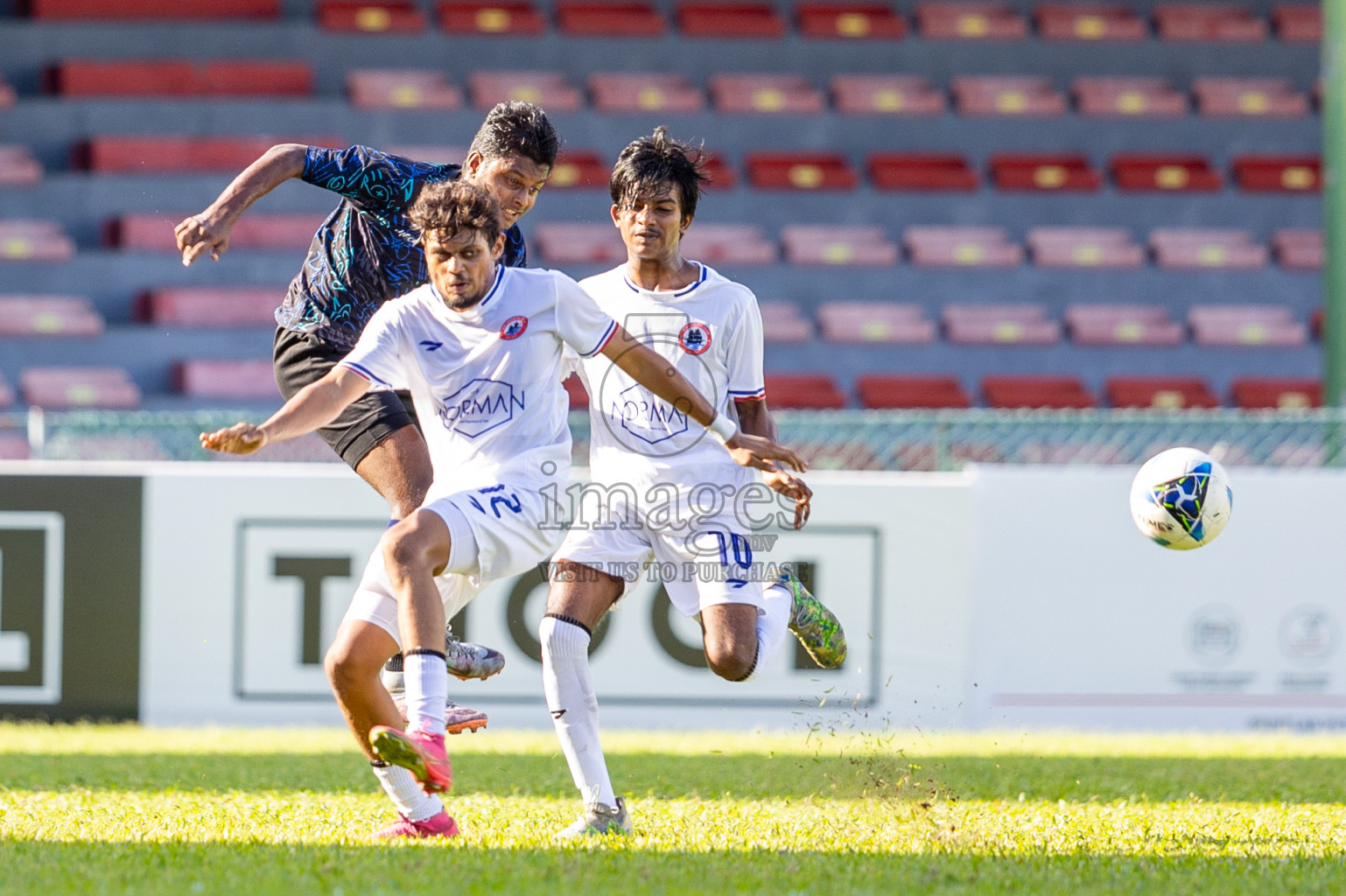 Super United Sports vs ODI Sports Club in Under 19 Youth Championship 2024 was held at National Stadium in Male', Maldives on Monday, 12th June 2024. Photos: Shuu Abdul Sattar / images.mv