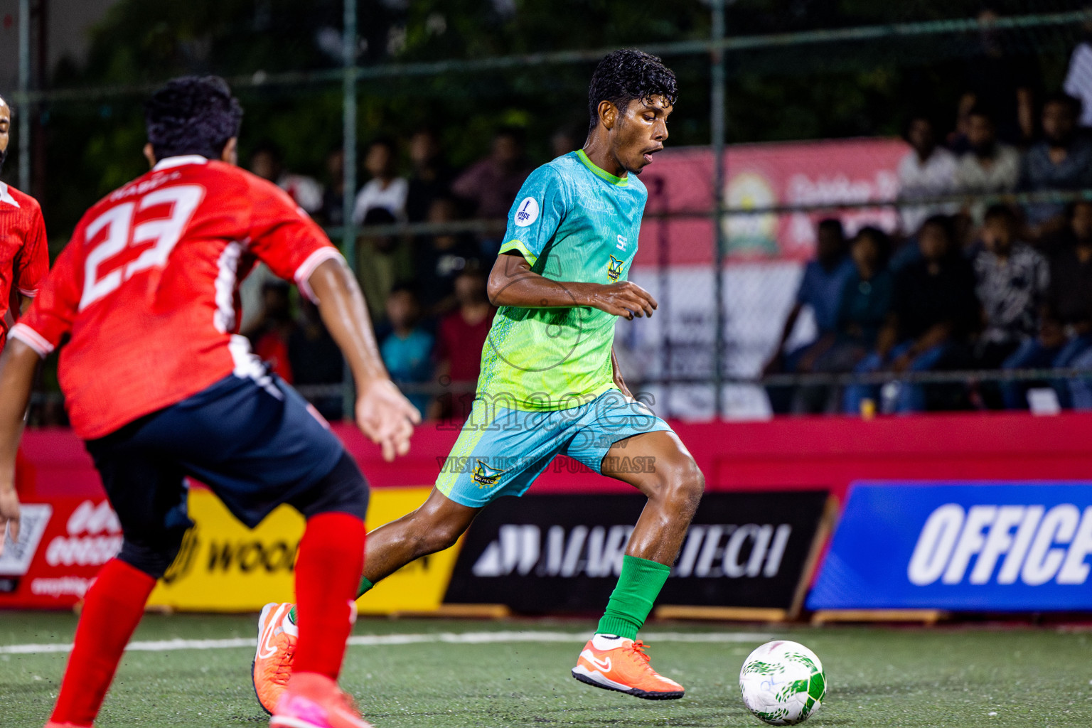 BML vs Club WAMCO in Day 15 of Office League 2025 was held on Friday, 2nd May 2025 in Hulhumale', Maldives. Photos: Nausham Waheed / images.mv