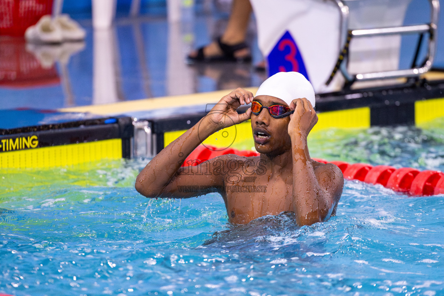 Day 1 of BML 21st Interschool Swimming Competition 2025 was held in Hulhumale' Swimming Pool, Hulhumale', Maldives on Saturday, 11th October 2025. Photos: Ismail Thoriq / images.mv