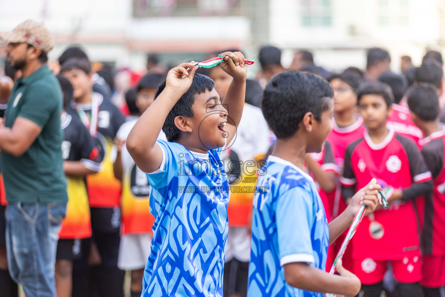 Final Day  of MILO Academy Championship 2024 - U12 was held at Henveiru Grounds in Male', Maldives on Thursday, 7th July 2024. Photos: Shuu Abdul Sattar / images.mv