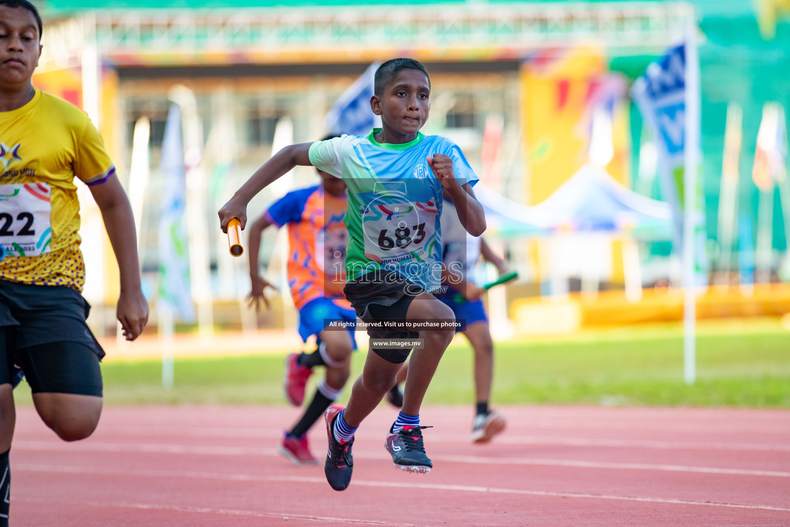 Day five of Inter School Athletics Championship 2023 was held at Hulhumale' Running Track at Hulhumale', Maldives on Wednesday, 18th May 2023. Photos: Nausham Waheed / images.mv