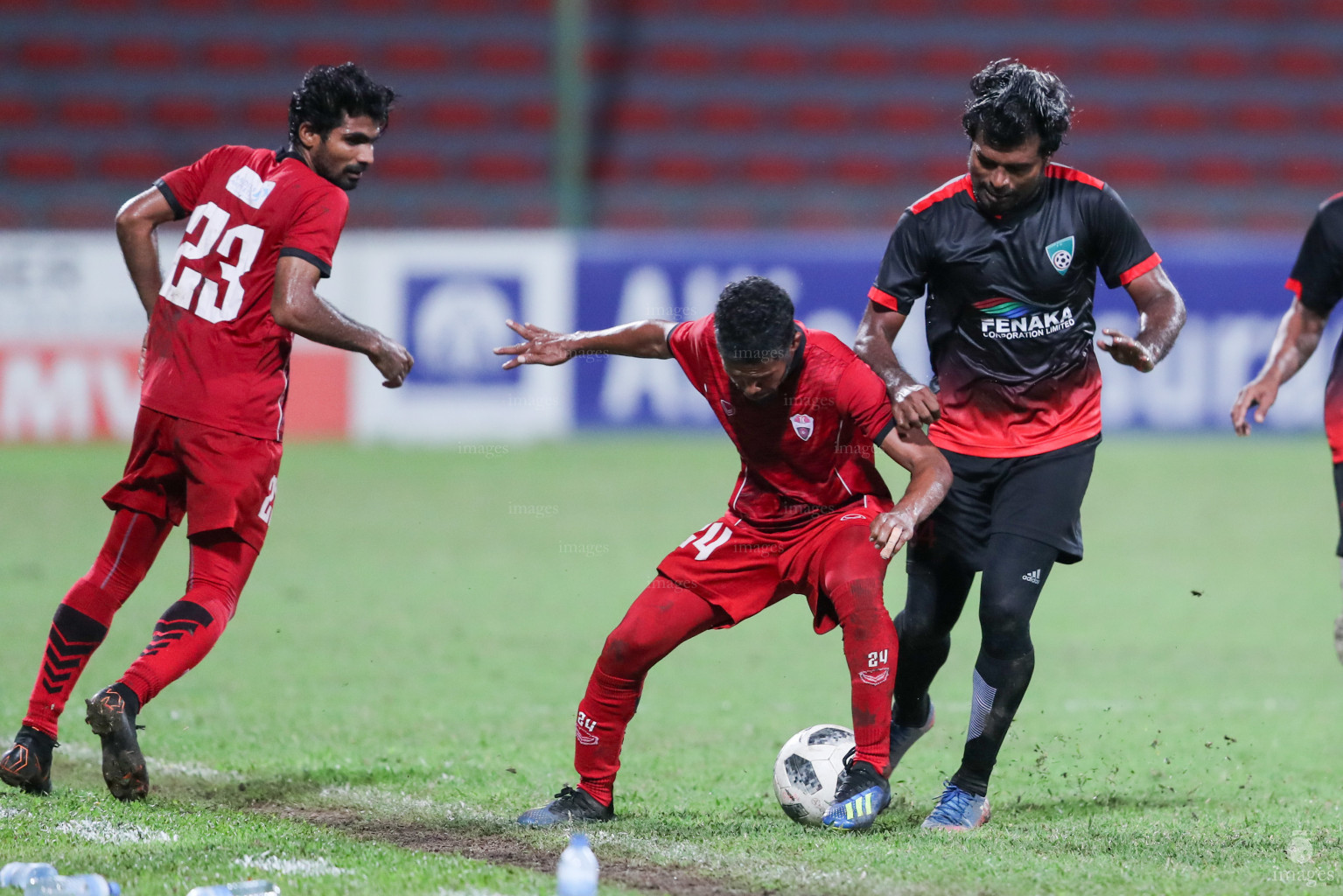 Dhiraagu Dhivehi Premier League 2018 - Foakaidhoo vs TC Sports Club in Male, Maldives, Tuesday October 30, 2018. (Images.mv Photo/Ismail Thoriq)
