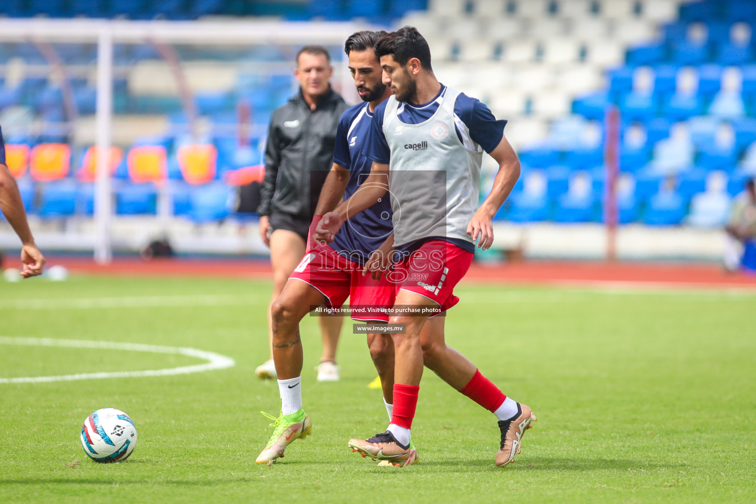 Lebanon vs Bangladesh on match day 2 of SAFF Championship 2023 held in Sree Kanteerava Stadium, Bengaluru, India, on Wednesday, 22st June 2023. Photos: Nausham Waheed / images.mv