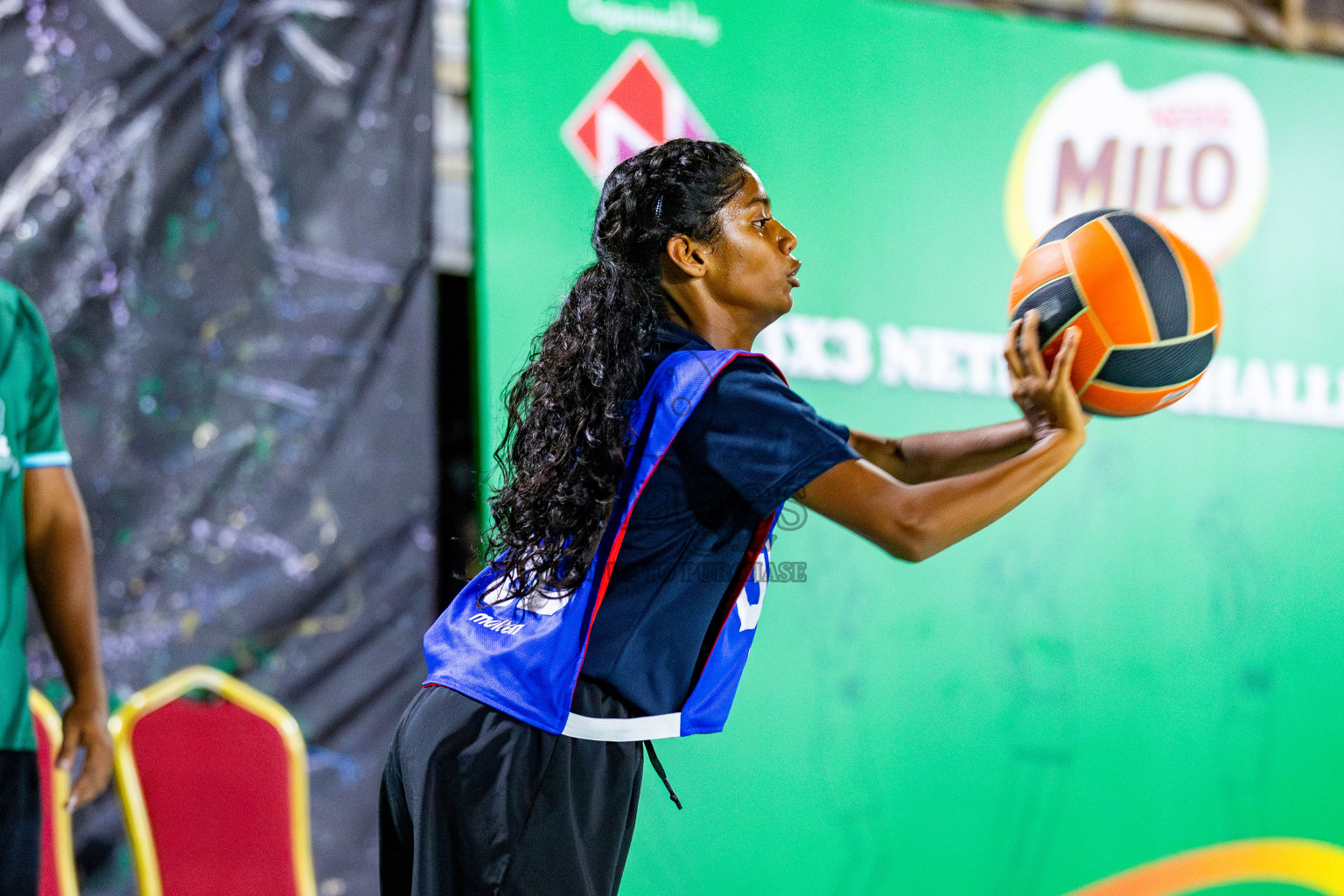 Final of MILO 3x3 Netball Challenge 2024 was held in Ekuveni Netball Court at Male', Maldives on Thursday, 20th March 2024. Photos: Nausham Waheed / images.mv