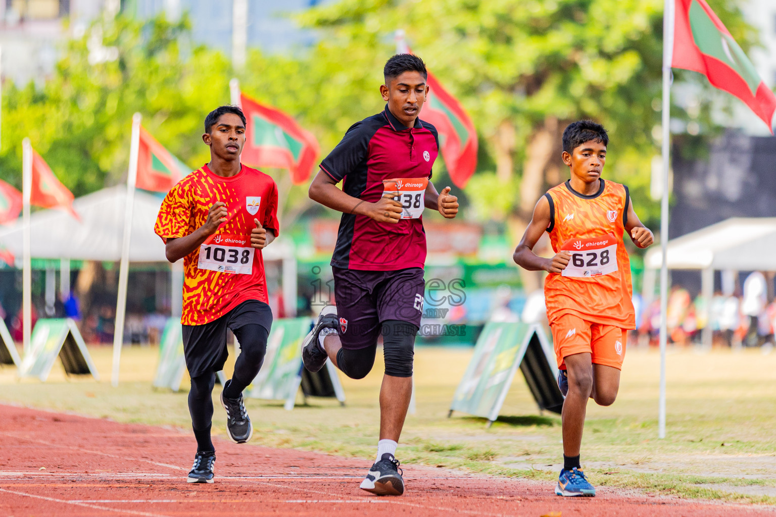 Day 3 of Inter-school Athletics Championship 2025 held in Ekuveni Synthetic Track, Male', Maldives on Wednesday, 08th October 2025. Photos by: Areef Adam  / Images.mv