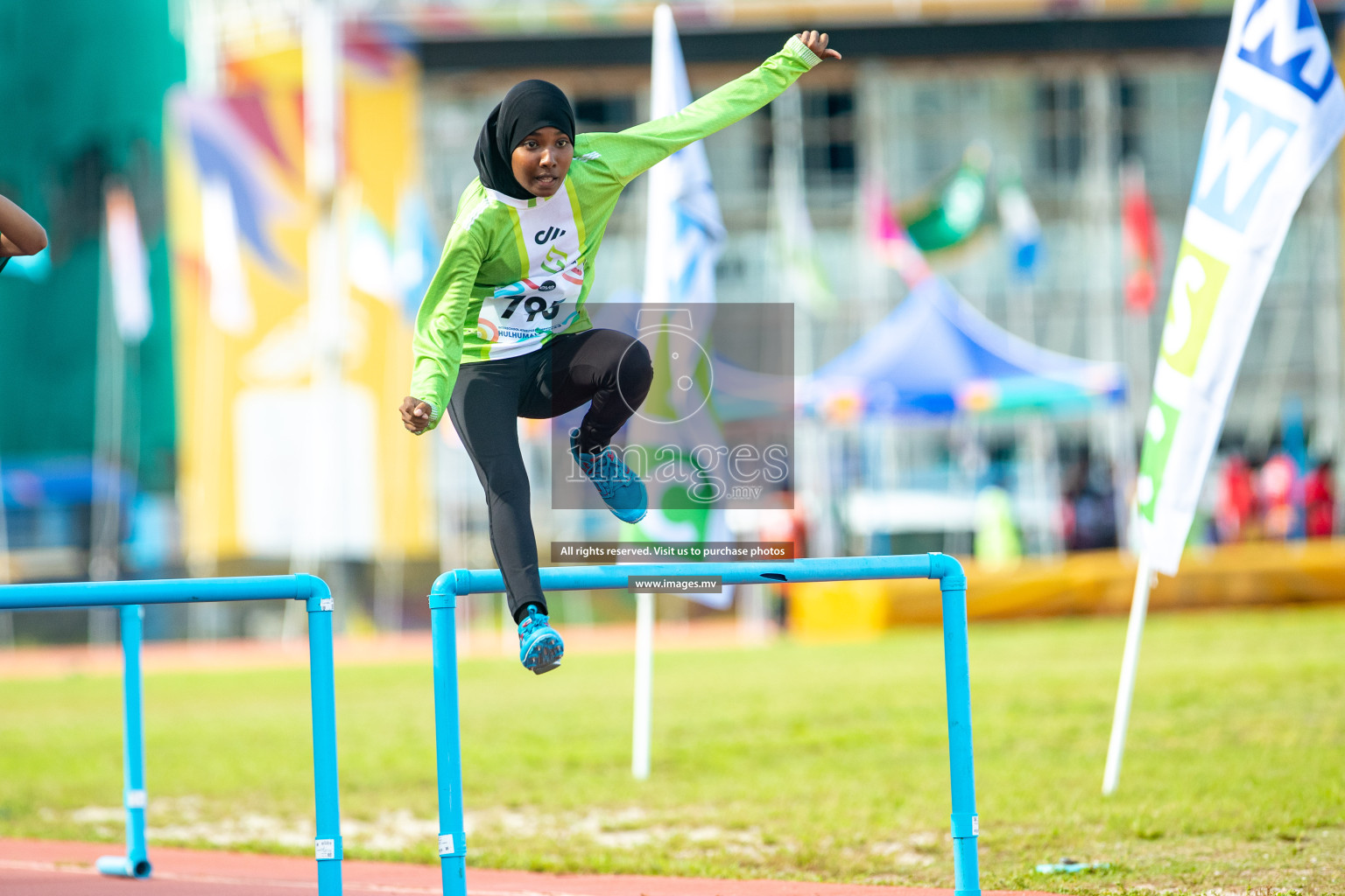 Day four of Inter School Athletics Championship 2023 was held at Hulhumale' Running Track at Hulhumale', Maldives on Wednesday, 17th May 2023. Photos: Nausham Waheed/ images.mv