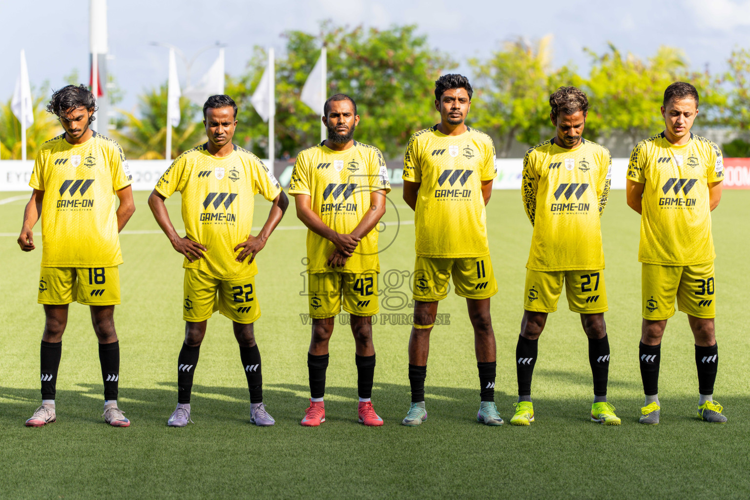 Semi Finals Match 02 Huss Songun FT VS Velaa Sports Club in Day 8 of Eydhafushi Cup 2025 held in Eydhafushi Football Stadium at B. Eydhafushi, Maldives on Saturday, 13th September 2025. Photos: Arif Rasheed / images.mv