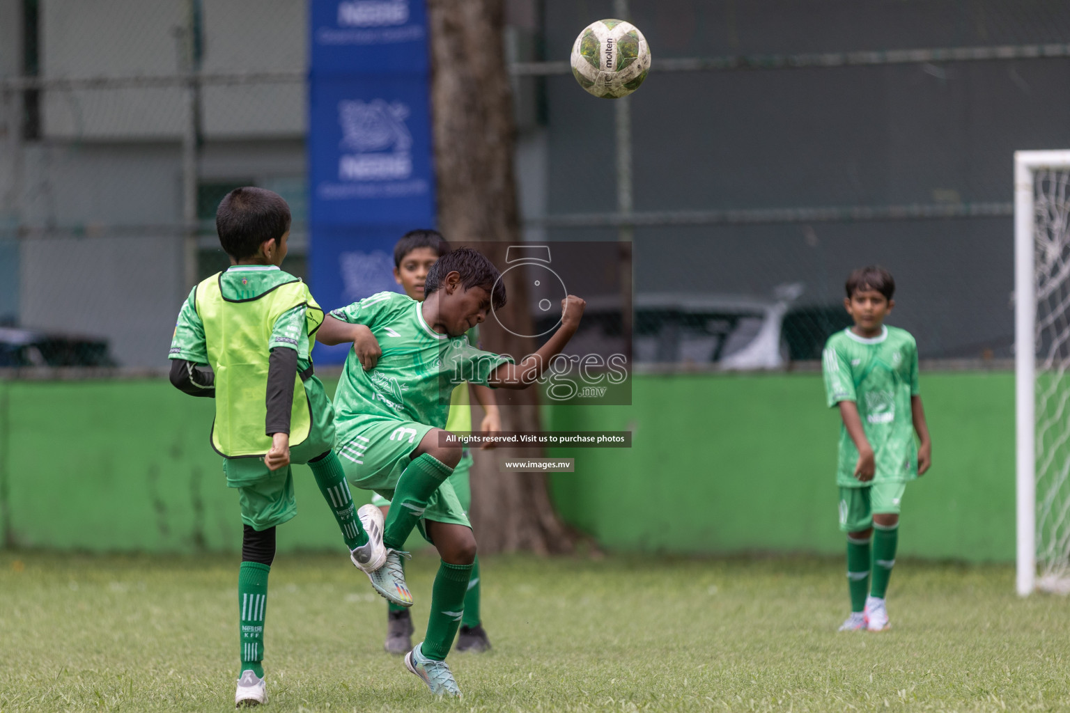 Day 1 of Nestle kids football fiesta, held in Henveyru Football Stadium, Male', Maldives on Wednesday, 11th October 2023 Photos: Shut Abdul Sattar/ Images.mv