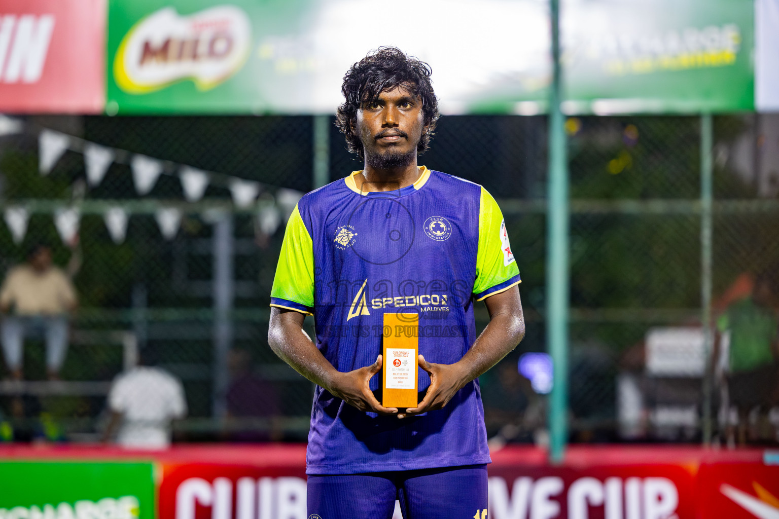 Club Immigration vs Baros Maldives in Day 1 of Club Maldives Cup 2025 was held in Rehendi Futsal Ground, Hulhumale', Maldives on Sunday, 28th September 2025. Photos: Nausham Waheed / images.mv