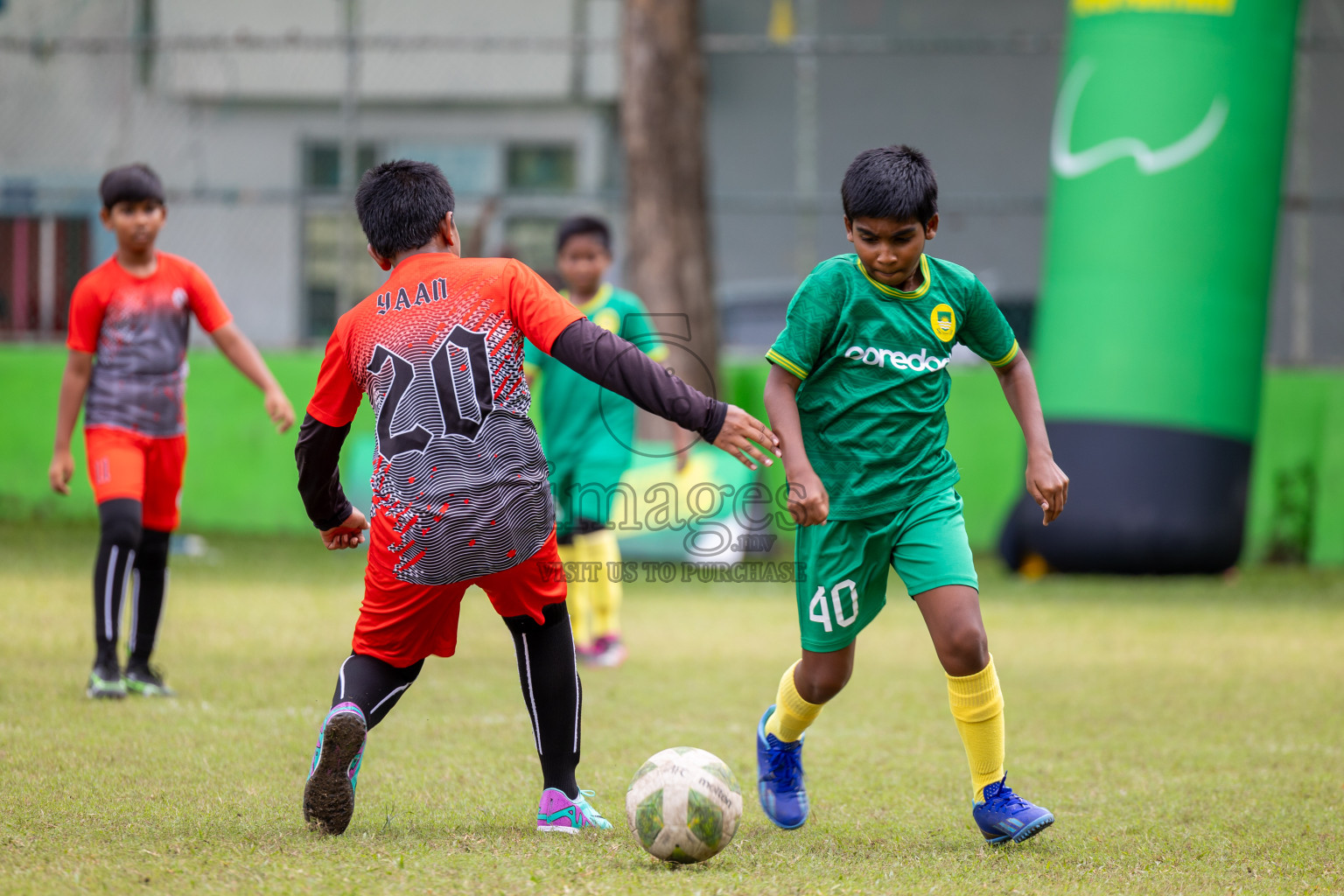 Day 2 of MILO Academy Championship 2024 - U12 was held at Henveiru Grounds in Male', Maldives on Friday, 5th July 2024.
Photos: Ismail Thoriq / images.mv