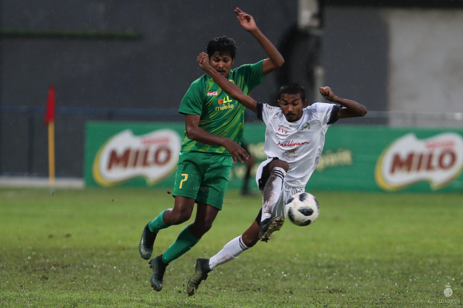 Dhiraagu Dhivehi Premier League 2018 - Maziya SRC vs Club Green Streets Wednesday , October 3, 2018. (Images.mv Photo/Abdulla Abeedh)