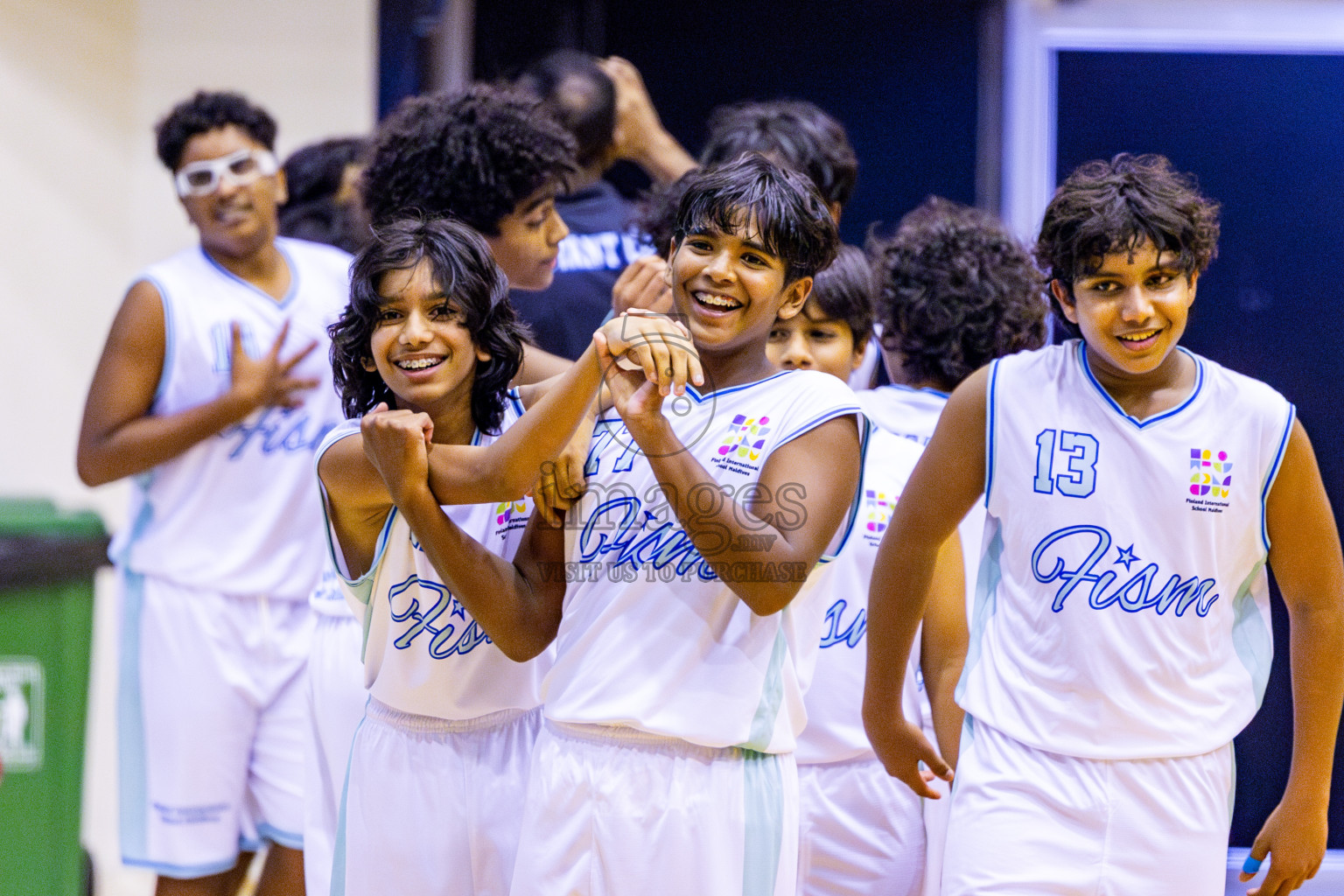 Iskandhar School vs Finland International School in Under 13 Boys Final of Junior Basketball Championship 2024 was held in Social Center, Male', Maldives on Sunday, 15th December 2024. Photos: Nausham Waheed / images.mv