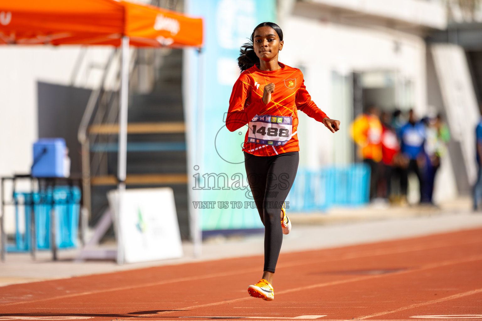 Day 2 of MWSC Interschool Athletics Championships 2024 held in Hulhumale Running Track, Hulhumale, Maldives on Sunday, 10th November 2024.
Photos by: Ismail Thoriq / Images.mv